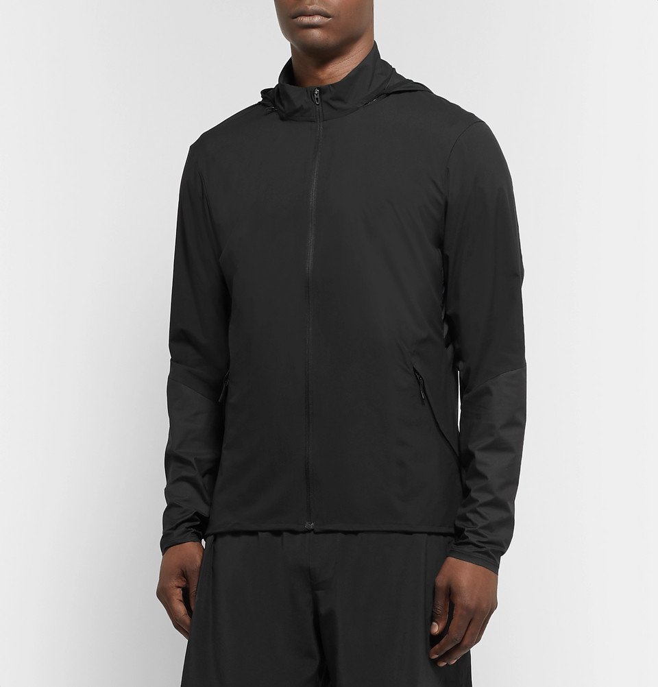 Lululemon Active ReflectiveTrimmed Glyde Hooded Jacket Black Lululemon