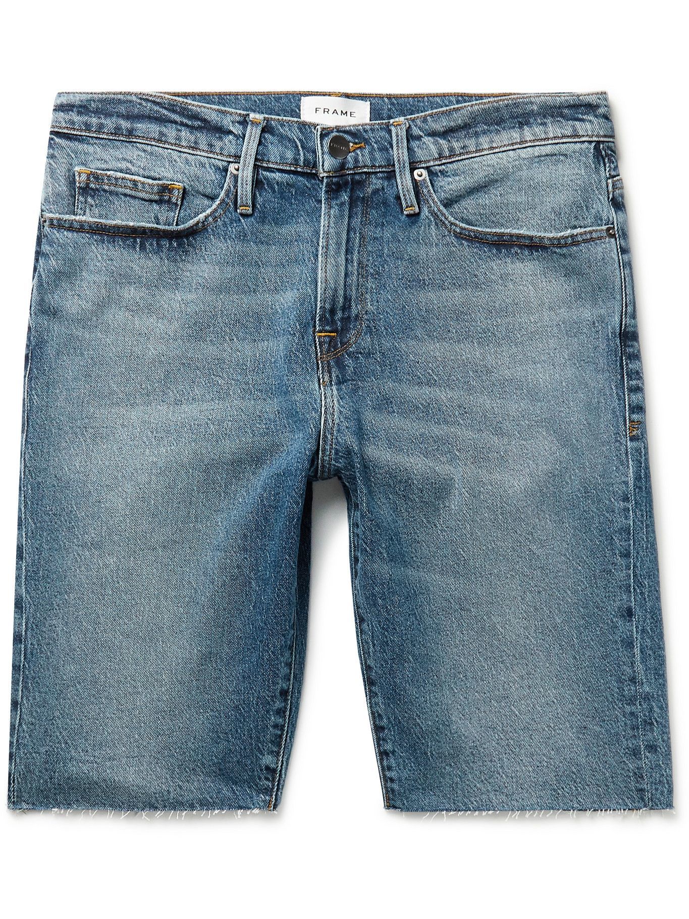 frame jeans shorts