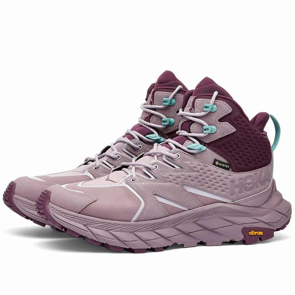 Hoka One One Women's Anacapa Mid Gtx Sneakers in Elderberry/Grape Wine ...