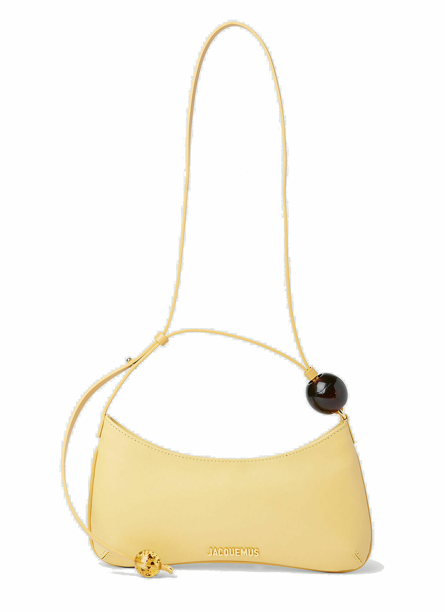 Jacquemus - Le Bisou Perle Shoulder Bag in Yellow Jacquemus
