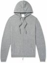 Allude - Wool and Cashmere-Blend Zip-Up Hoodie - Gray