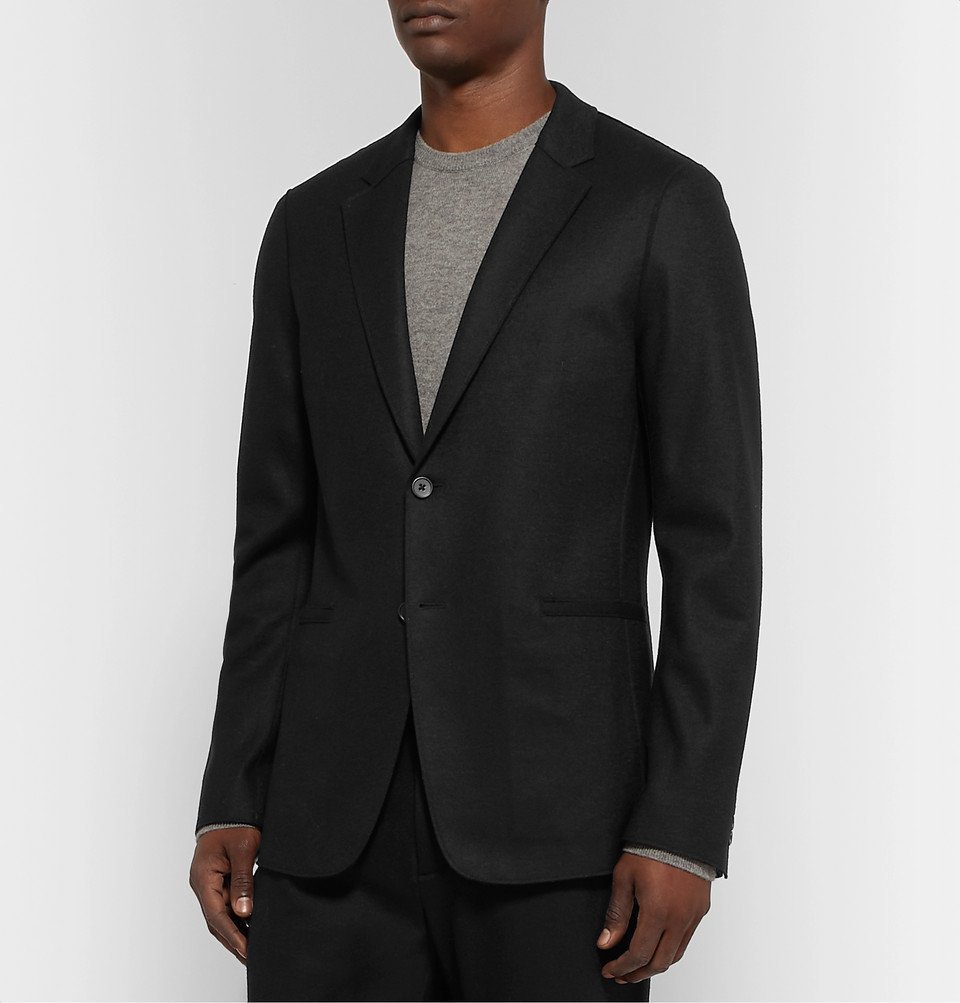theory silk unstructured blazer