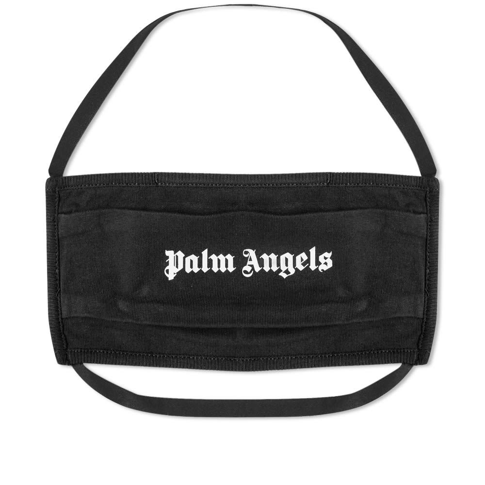 Palm Angels Cotton Logo Face Mask Palm Angels