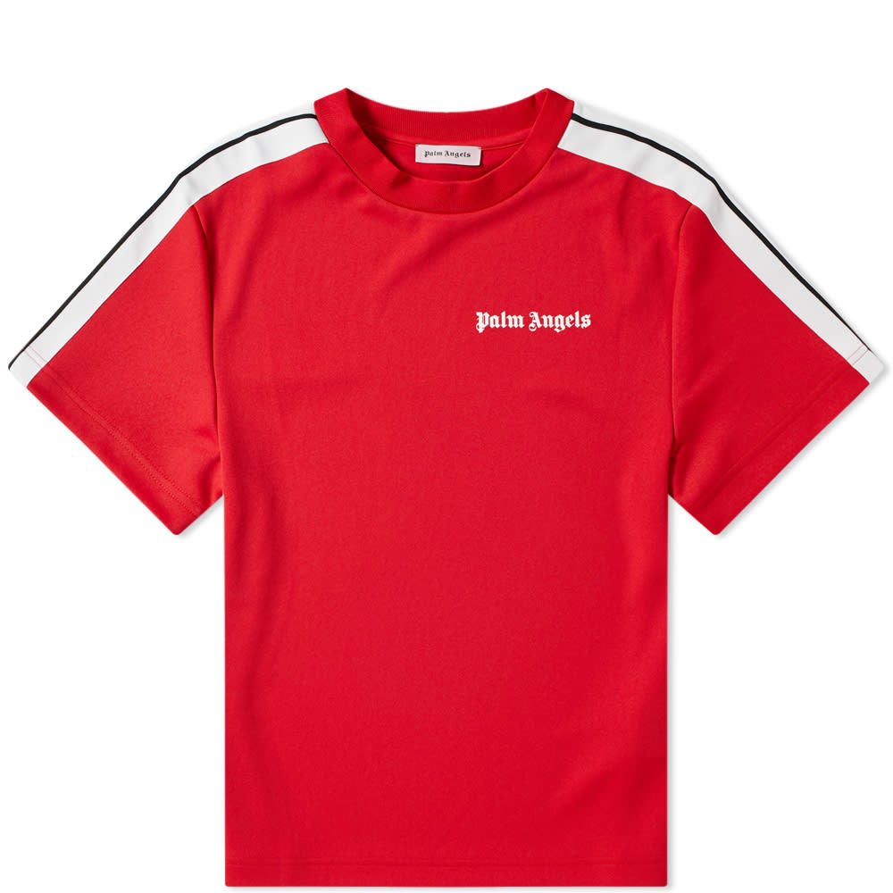 palm angels red tee