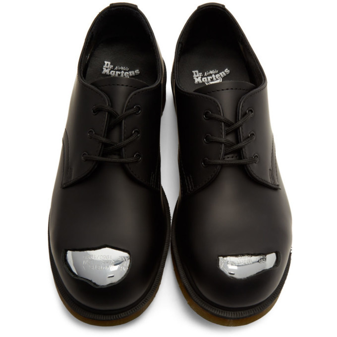 Stop by to know clearly Outward Raf Simons Black Dr. Martens Edition Keaton Raf II Oxfords Raf Simons