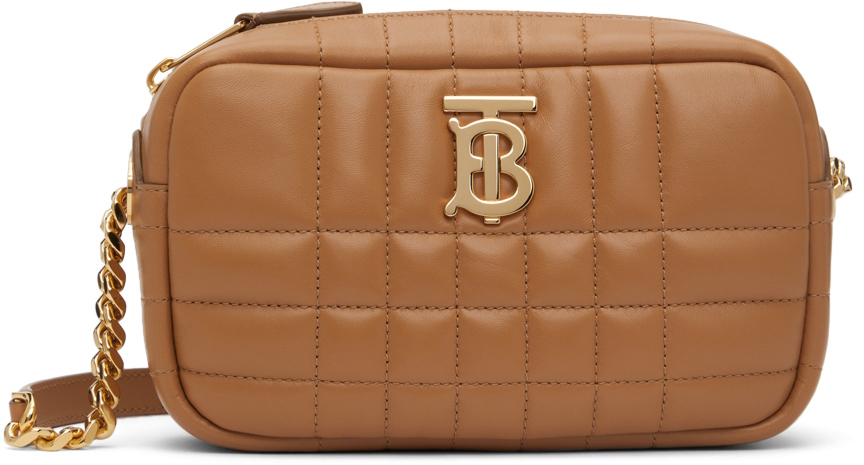 Photo: Burberry Brown Mini Quilted Lola Camera Bag