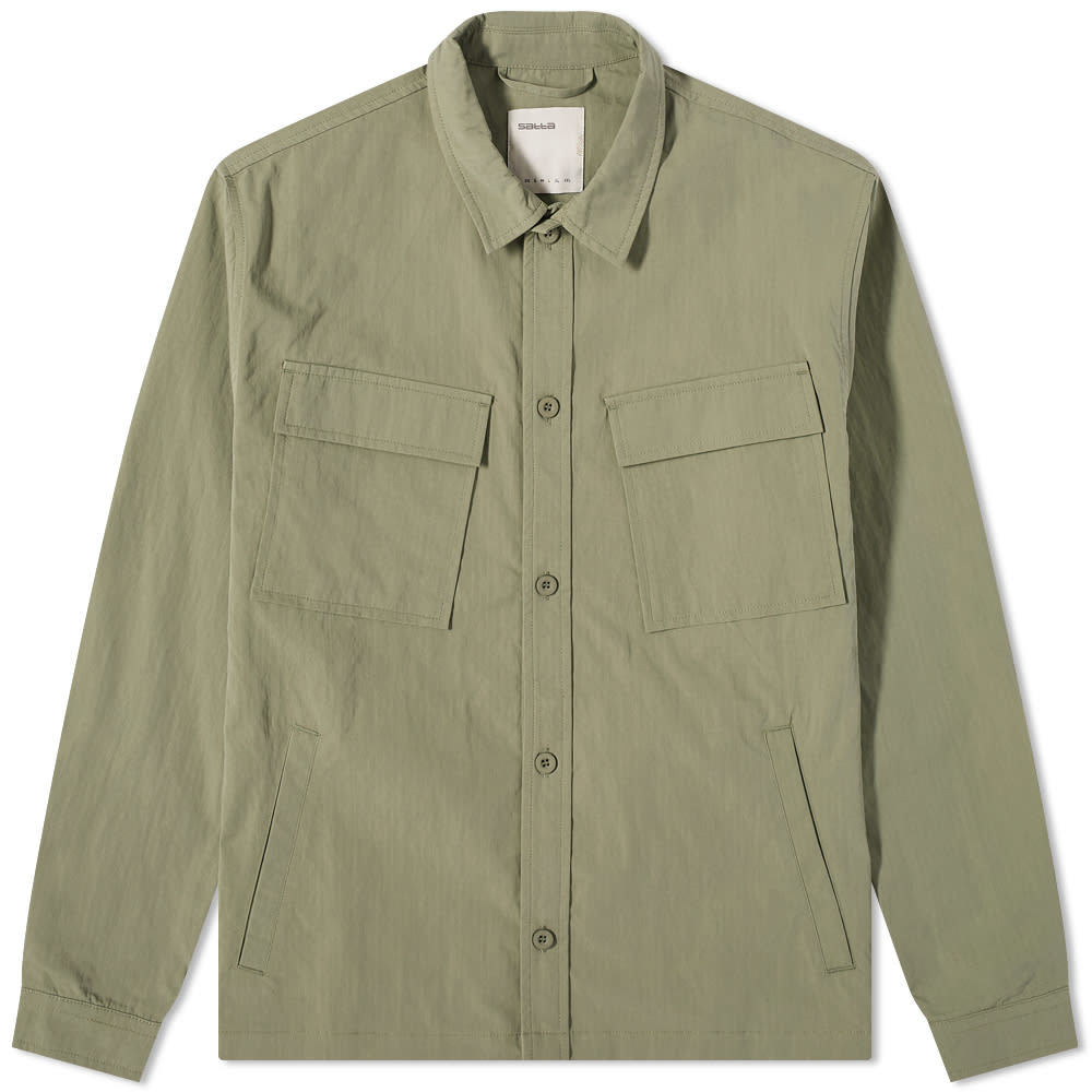 satta front yoke overshirt