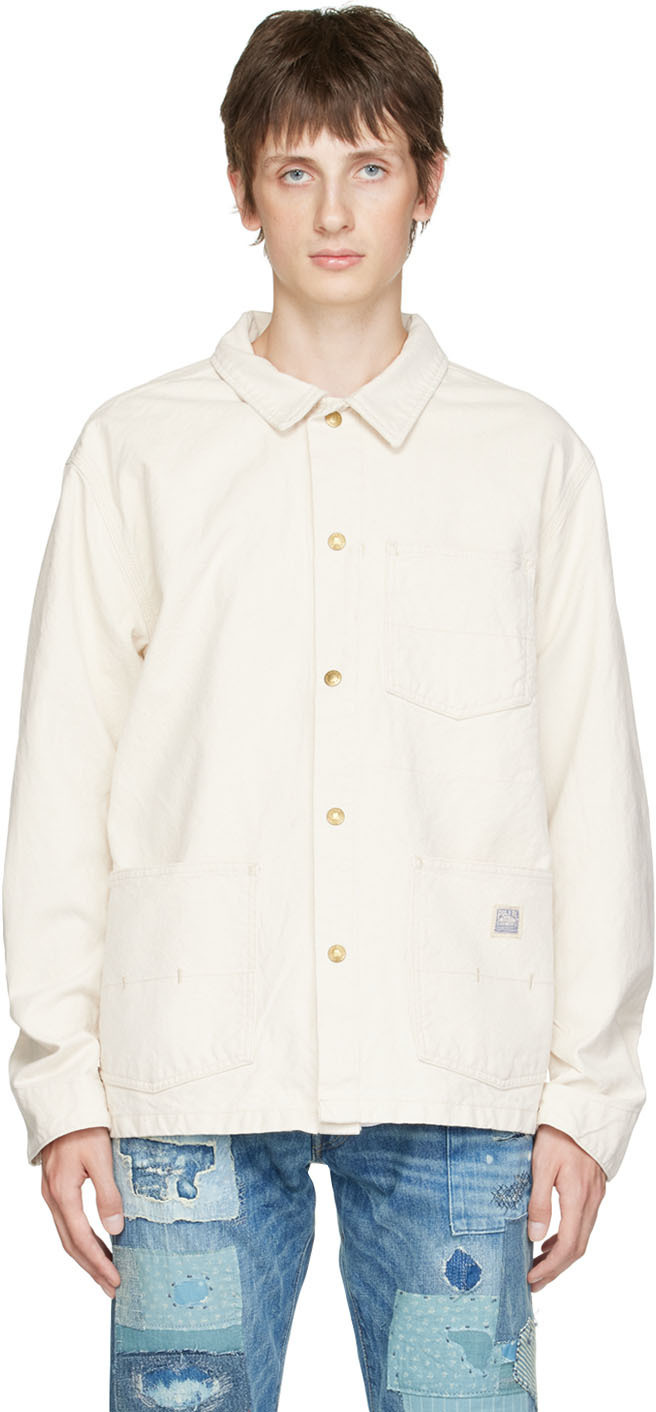 Photo: Polo Ralph Lauren SSENSE Exclusive Off-White The New Denim Project Edition Painter Jacket
