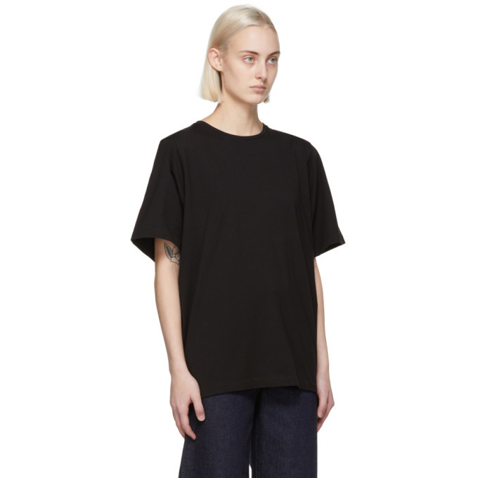 Toteme Black Oversized T-Shirt Toteme