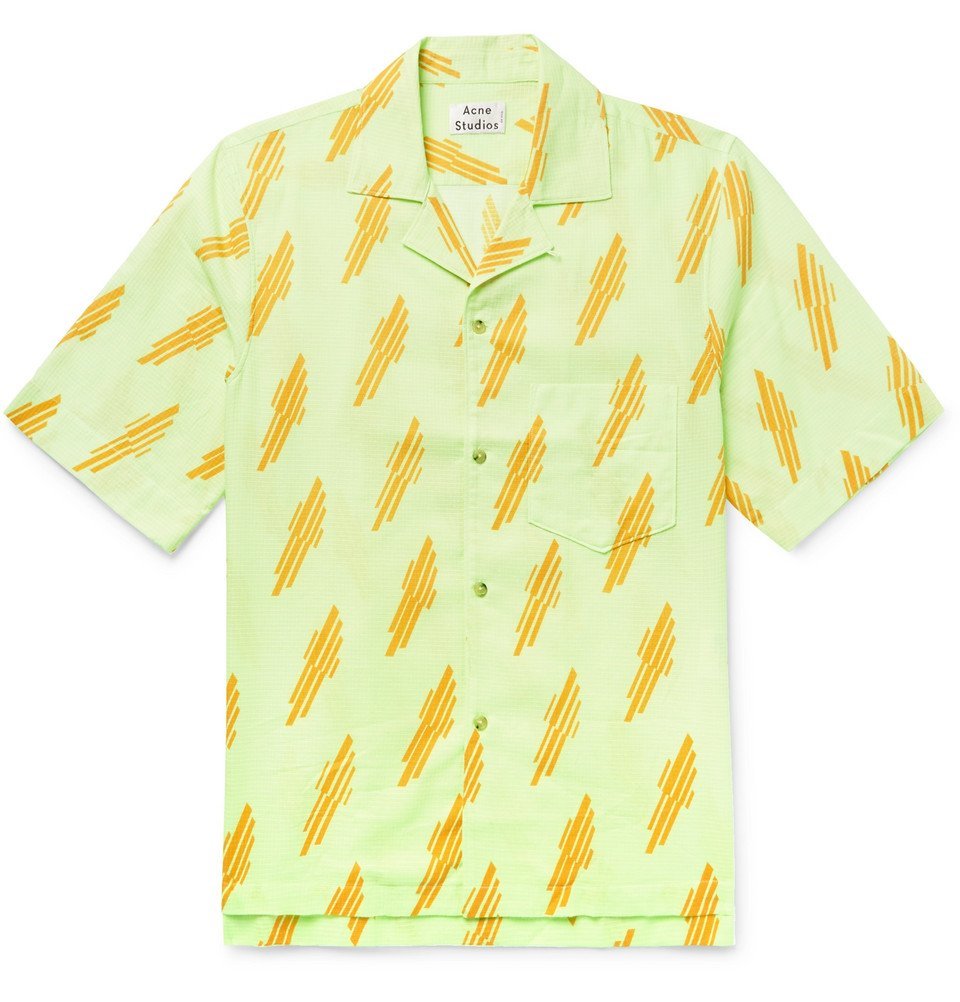 Simon Camp-Collar Printed Textured 