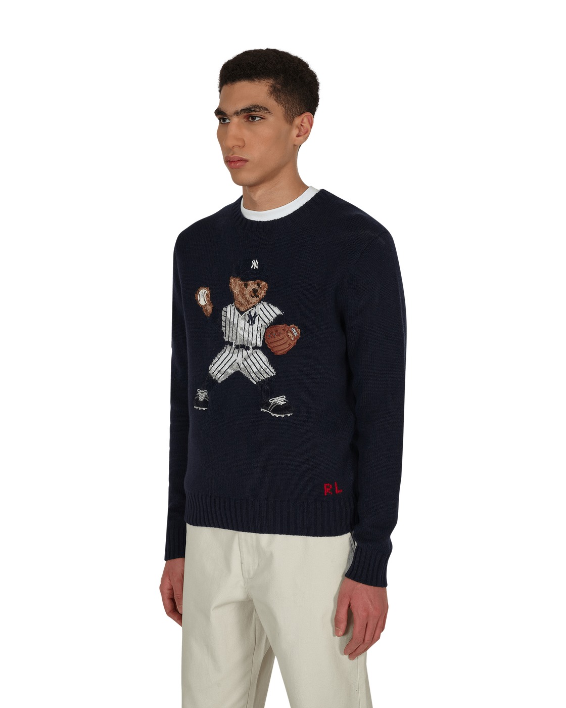 polo iconic bear sweater