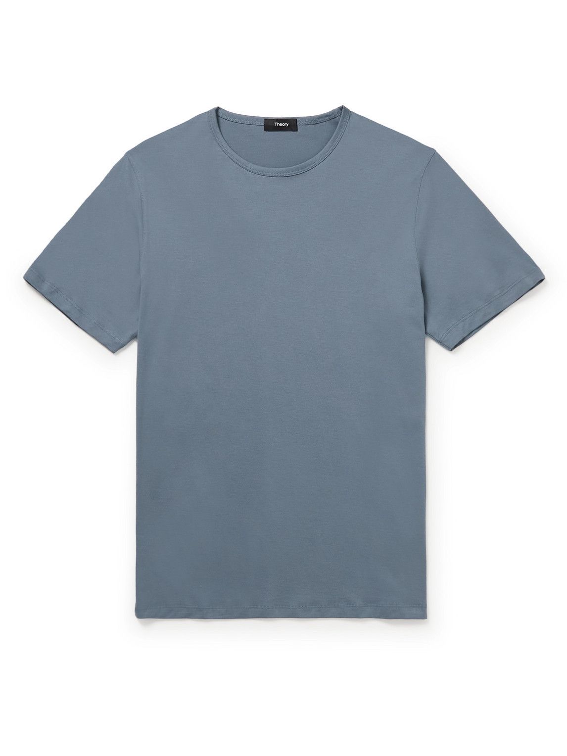 Theory CottonJersey TShirt Blue Theory