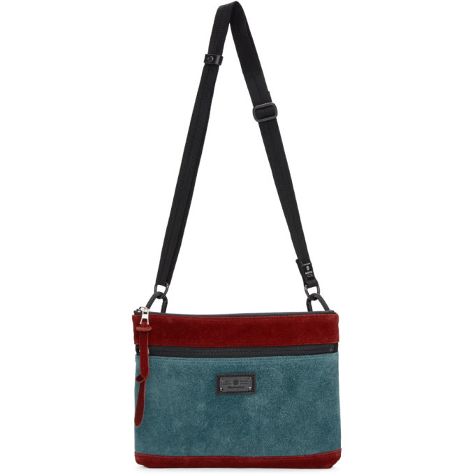 burgundy messenger bag