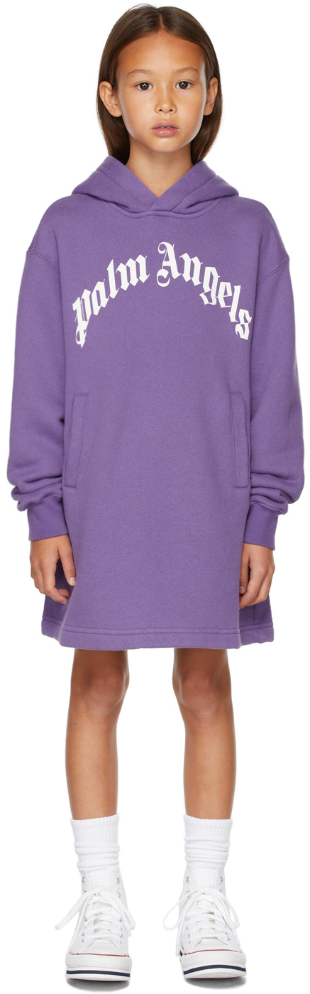 Logo Hoodie Dress Palm Angels