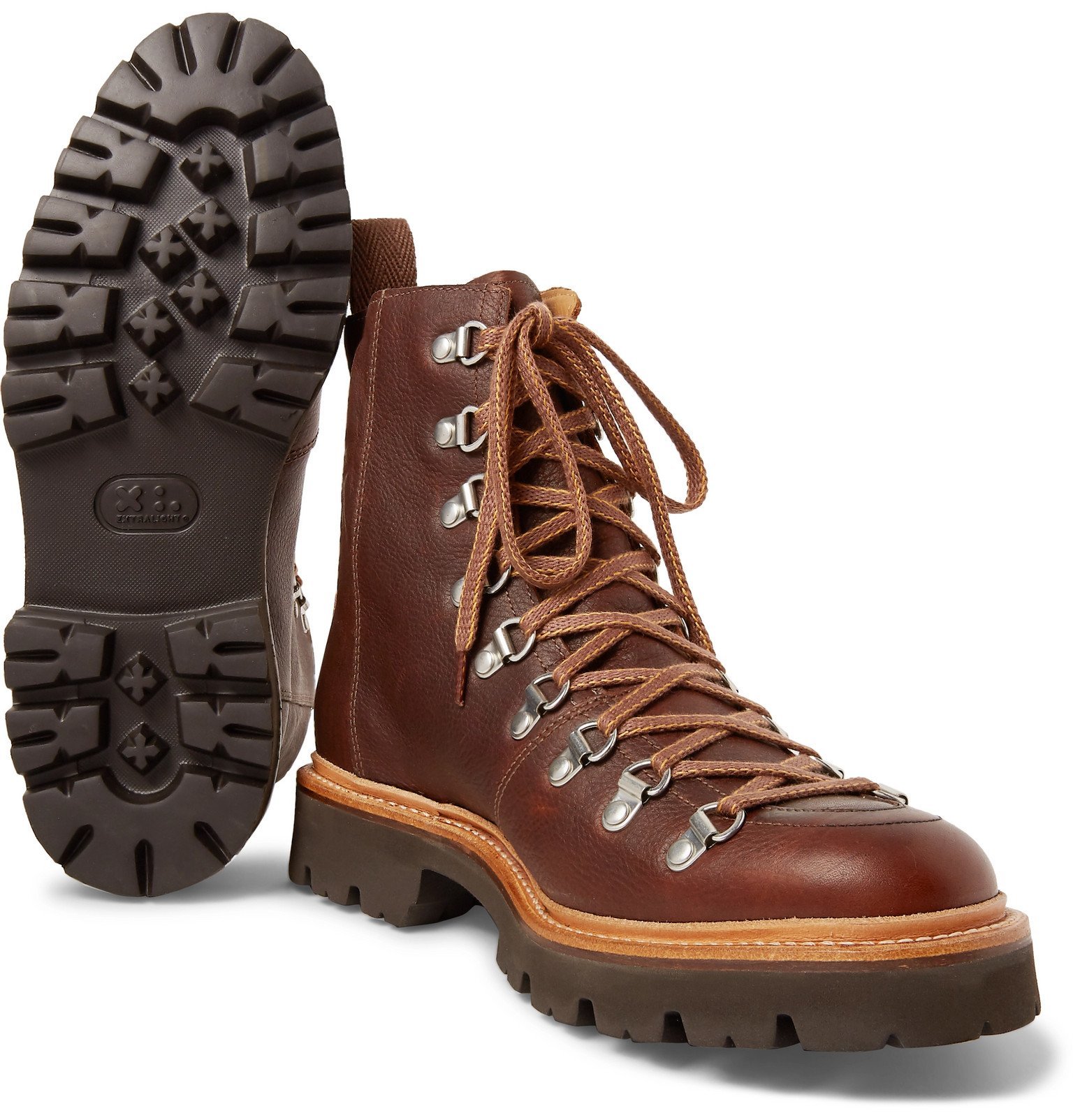 Grenson - Brady Full-Grain Leather Boots - Brown Grenson