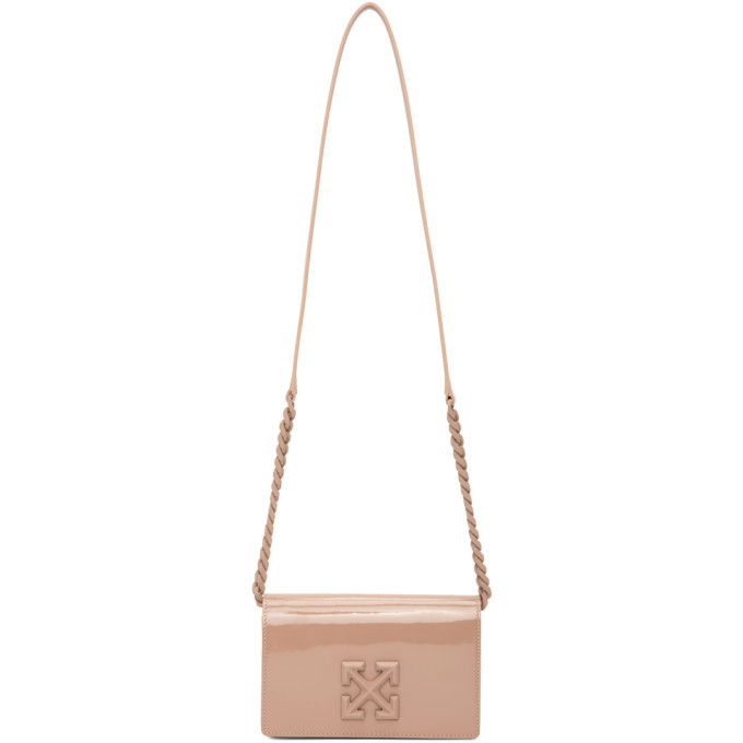 off white nude bag