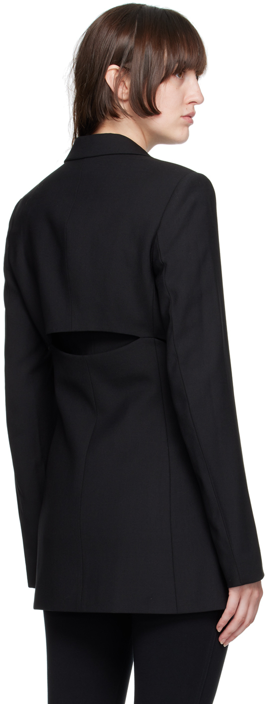 Helmut Lang Black Slash Blazer Helmut Lang