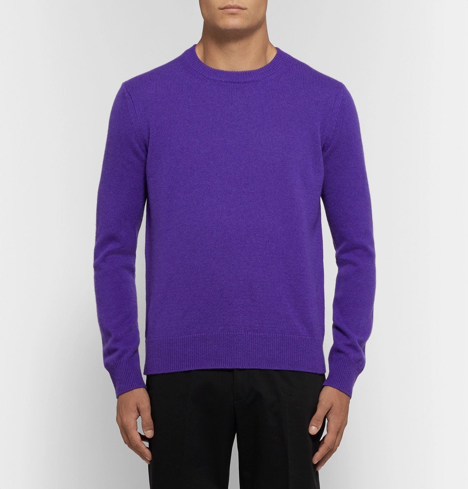 sandro purple sweater