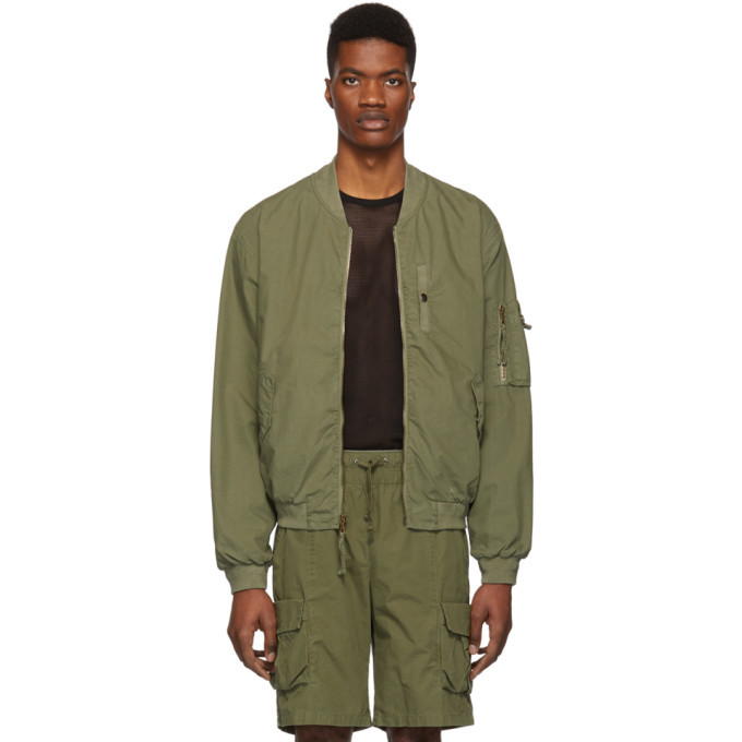 John Elliott Green Military Field Jacket John Elliott