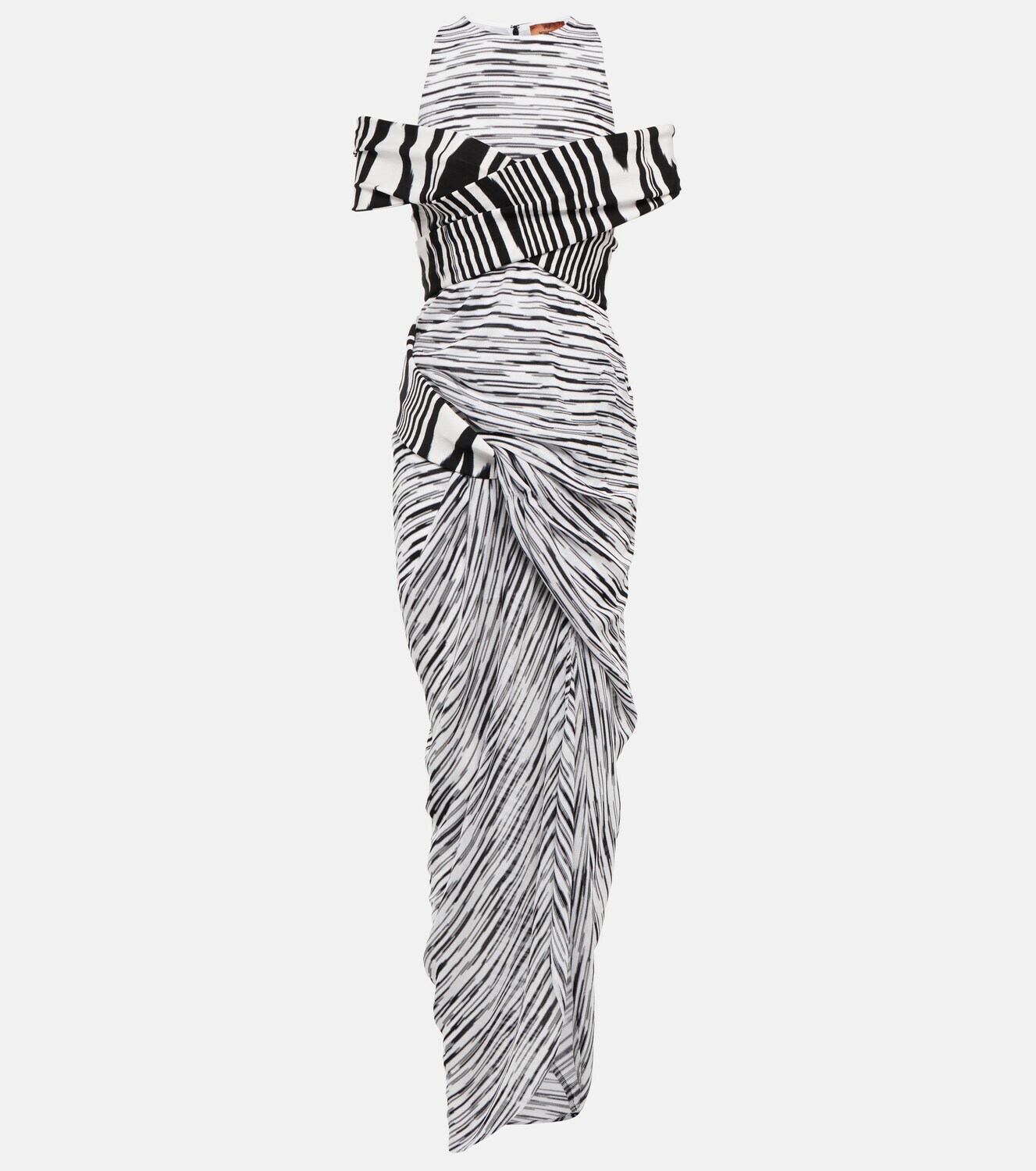 Missoni - Twisted striped maxi dress Missoni