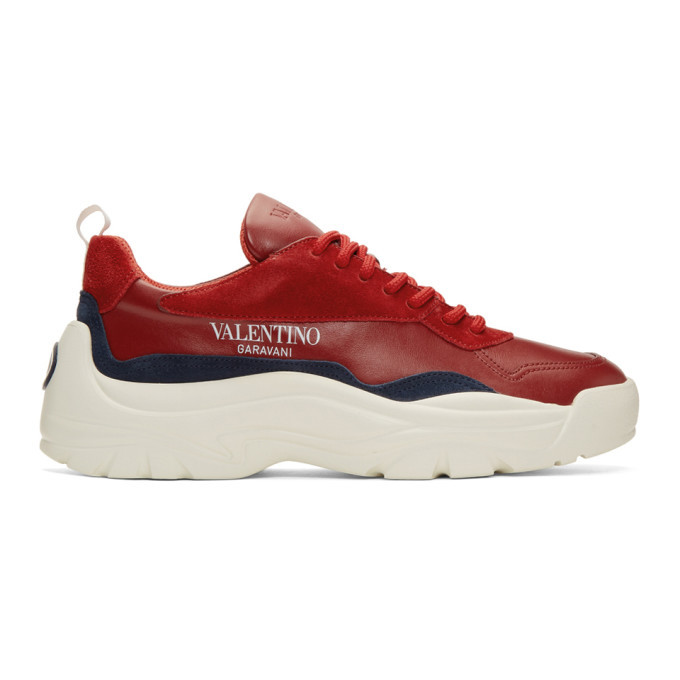valentino garavani red sneakers