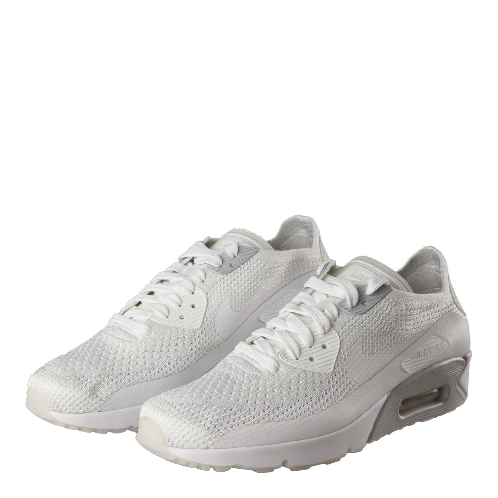 nike air max 90 ultra 2.0 flyknit white pure platinum