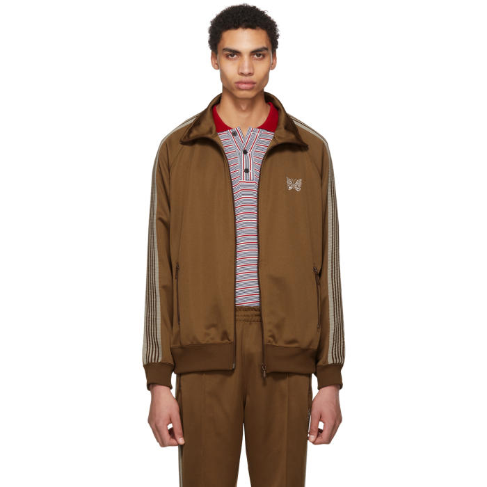 Needles Brown Butterfly Track Jacket 