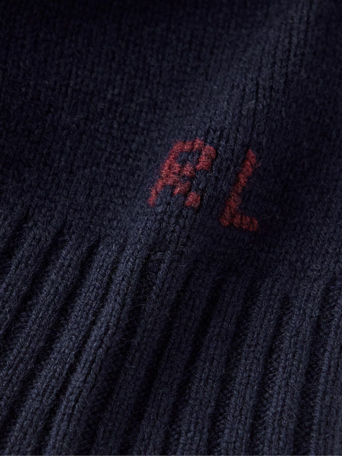 Polo Ralph Lauren - Logo-Jacquard Wool Sweater - Blue