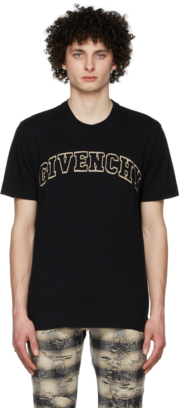 Givenchy Black Varsity T-shirt Givenchy
