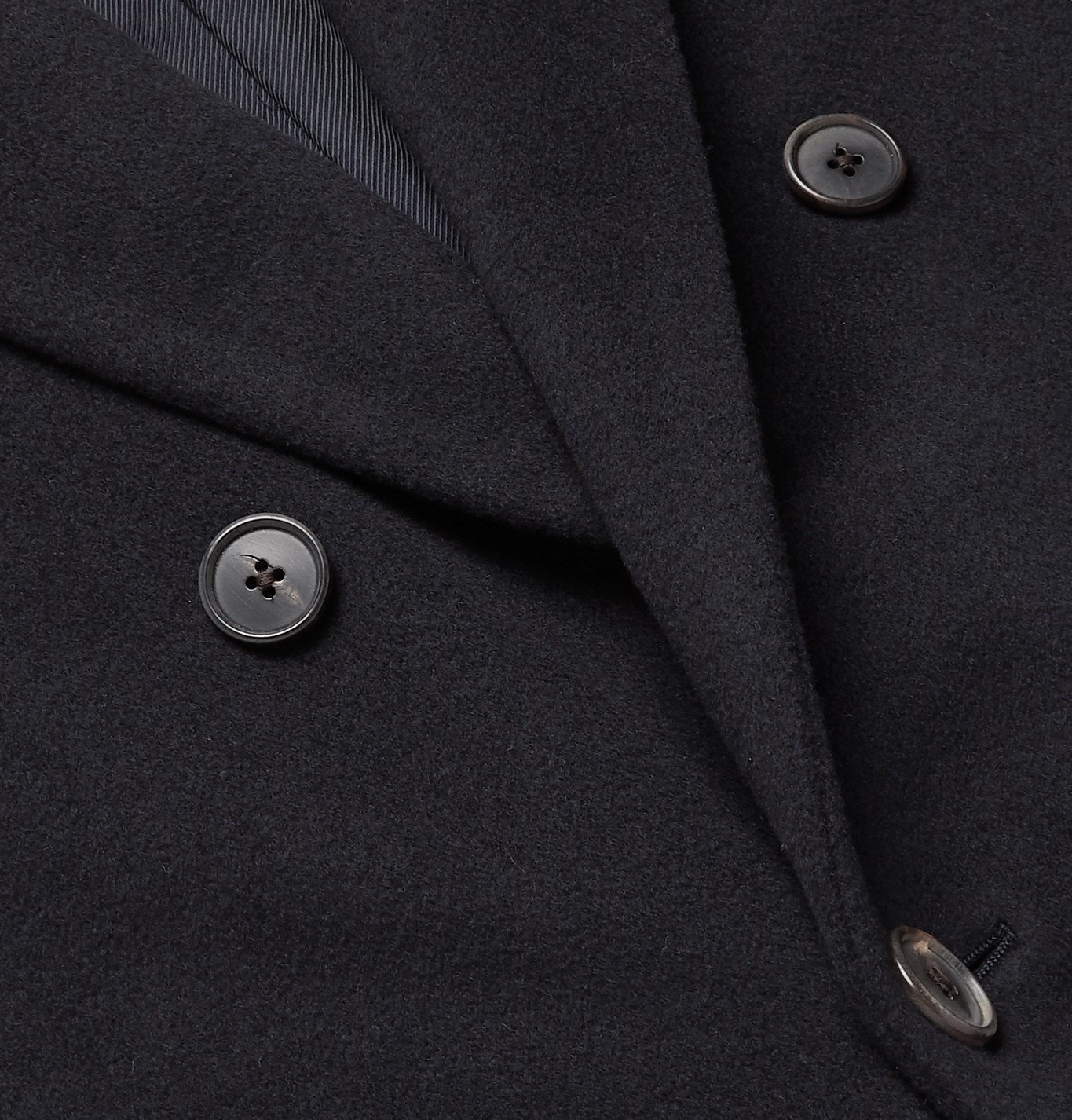 Altea - Double-Breasted Cashmere Coat - Blue Altea