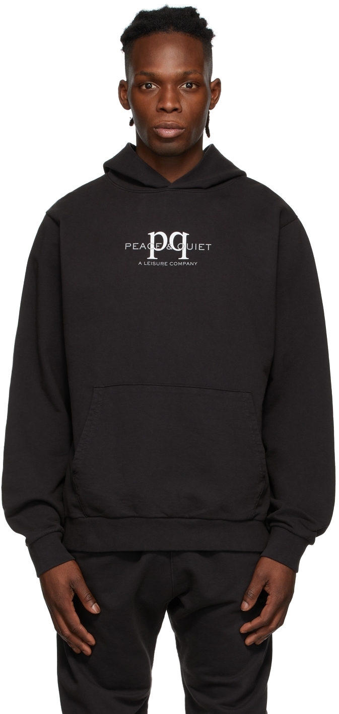 Museum of Peace & Quiet Black 'Leisure Company' Hoodie Museum of Peace ...