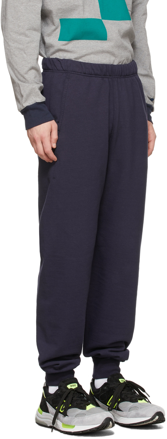 Nanamica Blue Fleece Sweatpants Nanamica