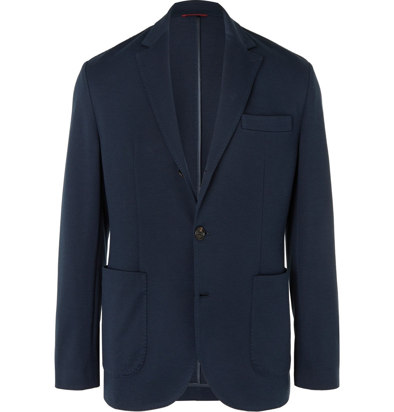theory silk unstructured blazer