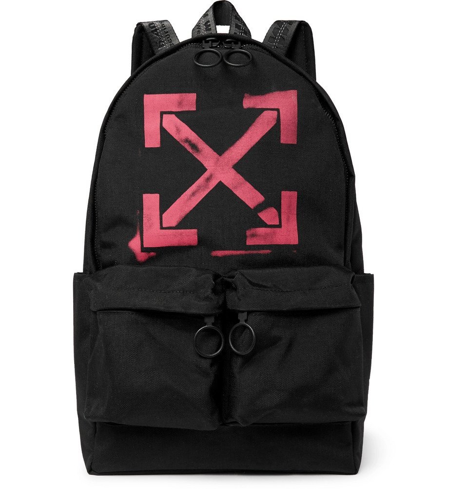 off white backpack mens