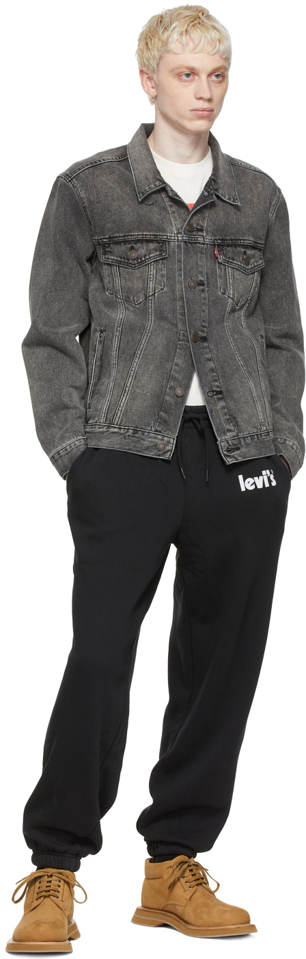 Levi's Gray Trucker Denim Jacket