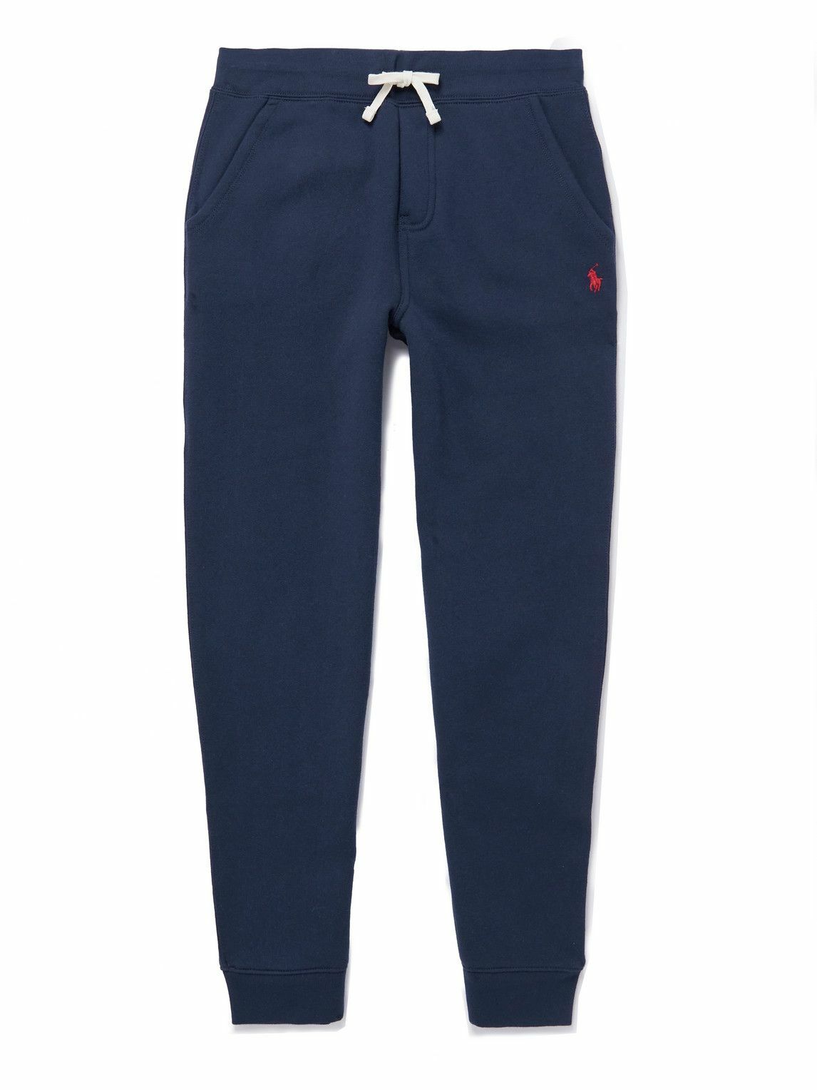 Photo: Polo Ralph Lauren Kids - Cotton-Blend Jersey Sweatpants - Blue