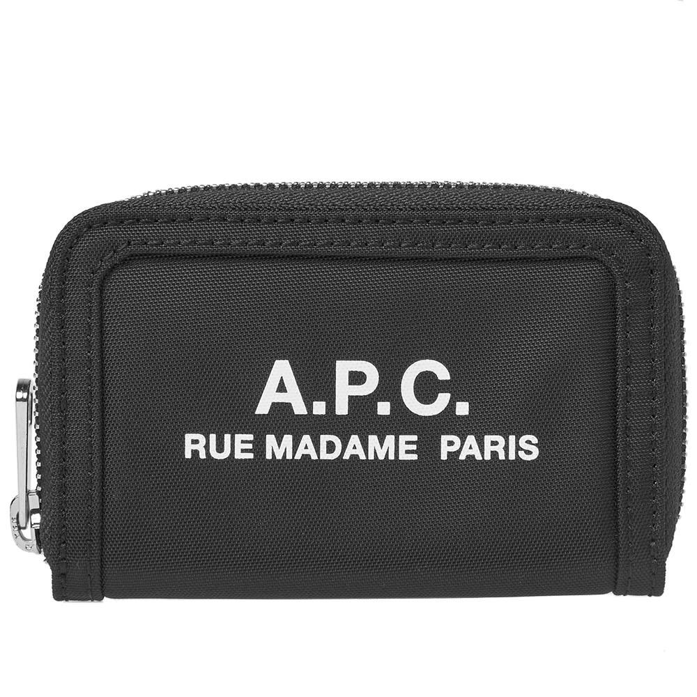 A.P.C. Recuperation Nylon Logo Zip Wallet A.P.C.