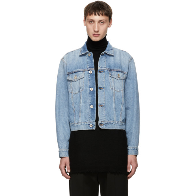 Unravel Blue Intro Rigid Denim Chopped Jacket Unravel