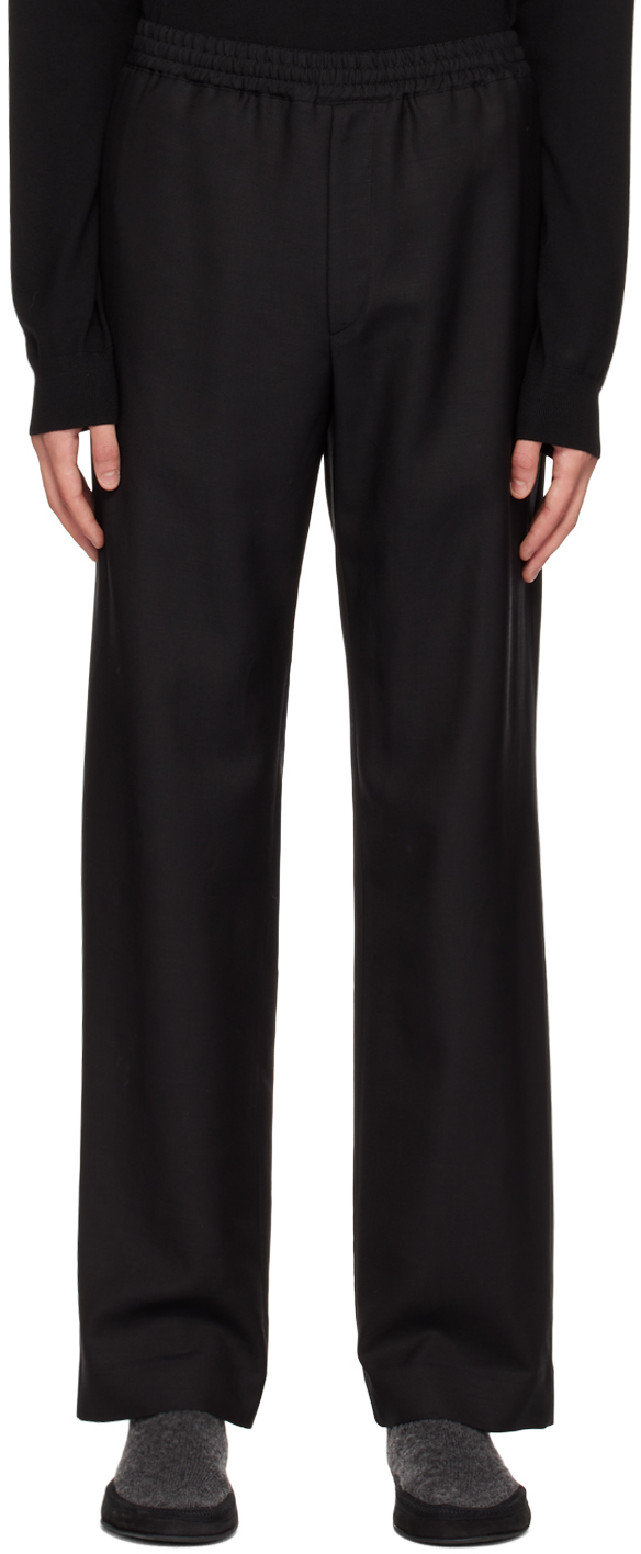 The Row Black Johan Trousers The Row