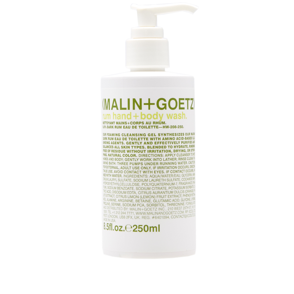 Malin + Goetz Rum Hand & Body Wash Malin + Goetz