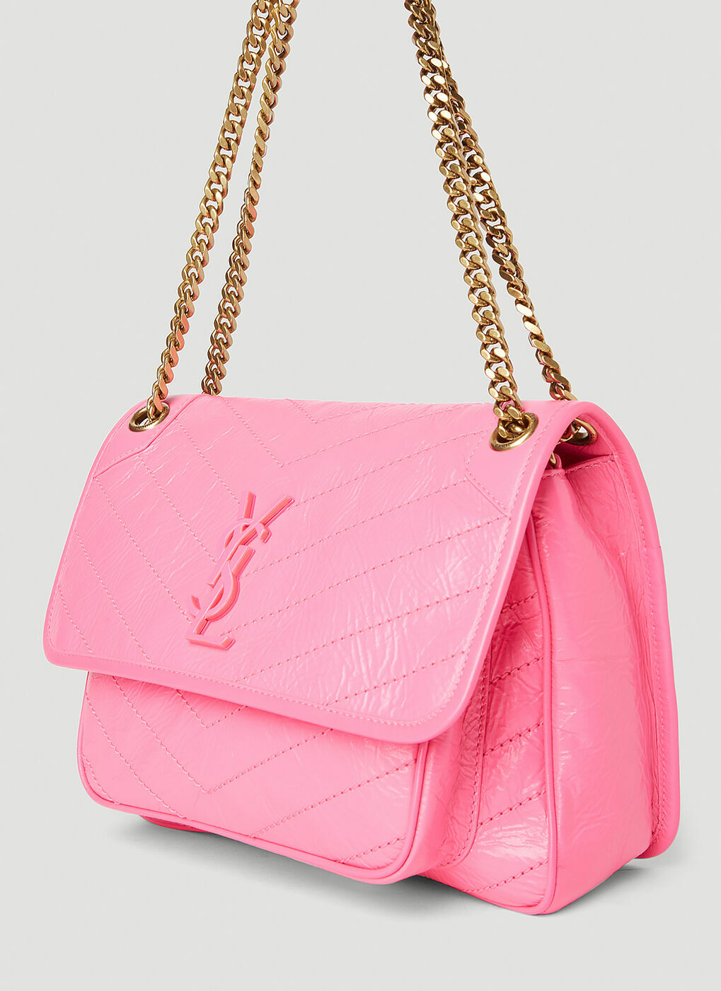 Saint Laurent - Niki Shoulder Bag in Pink Saint Laurent