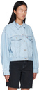Levi's Blue Cotton & Hemp Denim Jacket