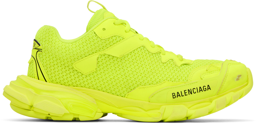 Balenciaga Yellow Track.3 Sneakers Balenciaga