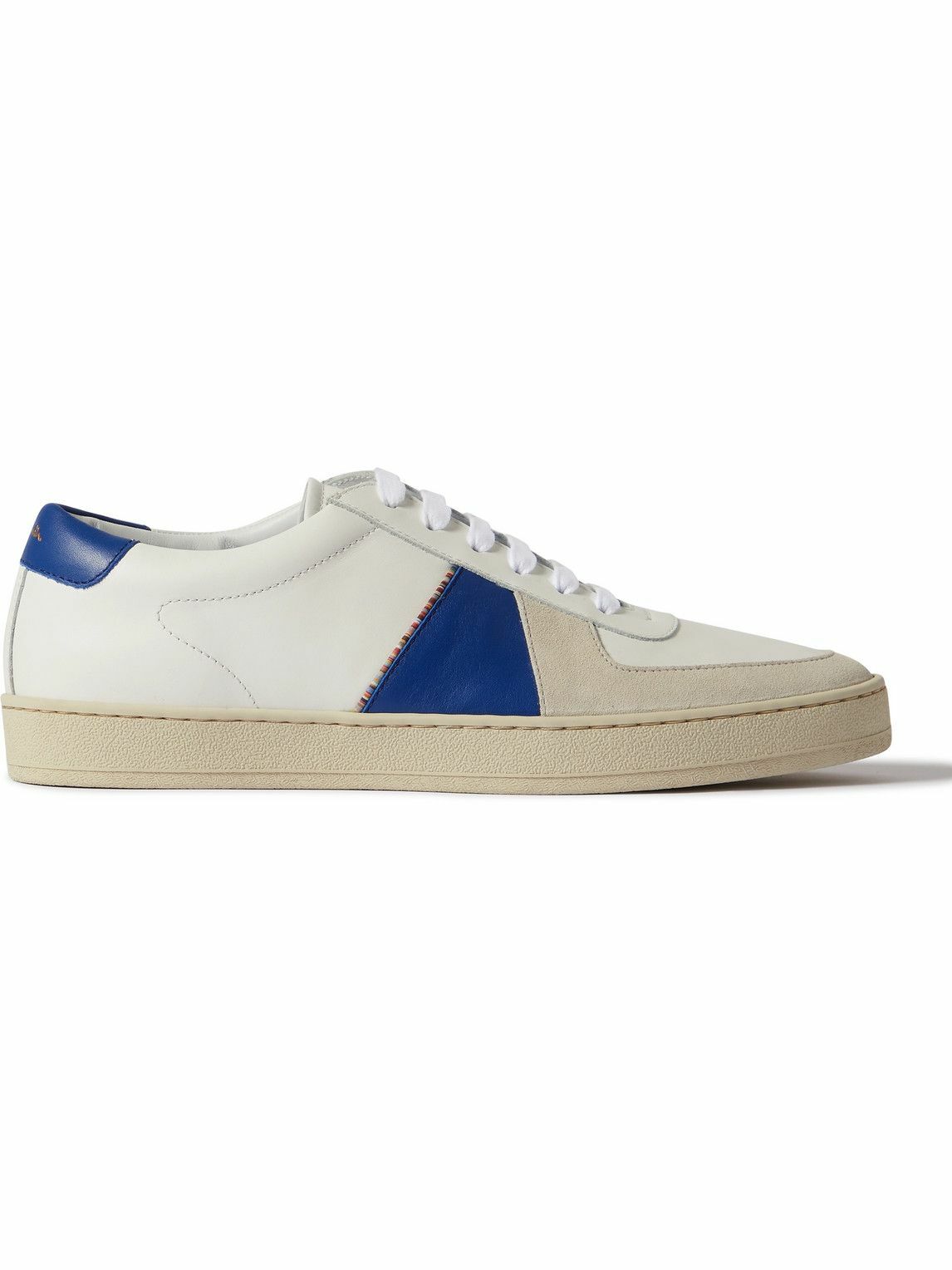paul smith white leather sneakers