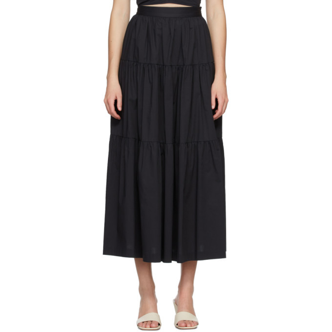 Staud Black Sea Skirt Staud