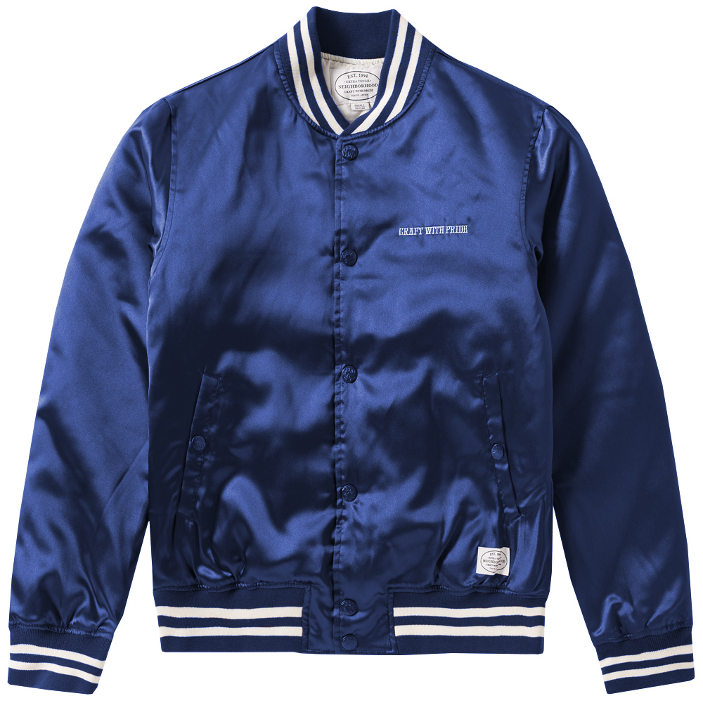 すずらん XL NEIGHBORHOOD BASEBALL JACKET - ナイロンジャケット