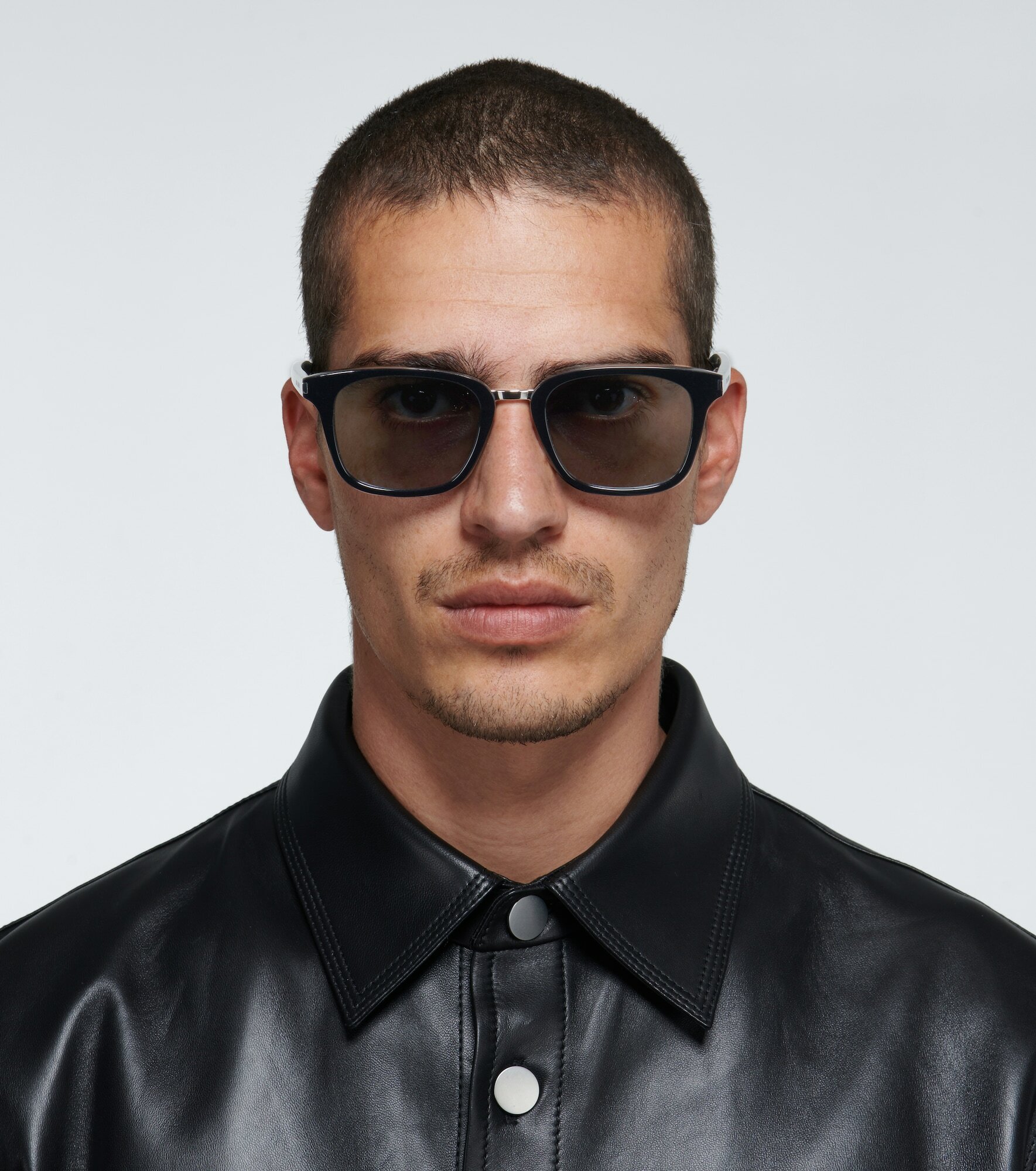 Saint Laurent Square Frame Acetate Sunglasses Saint Laurent