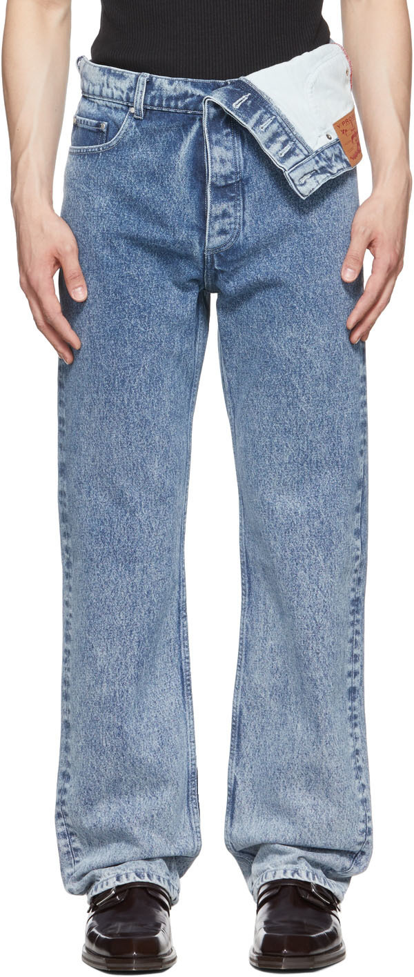 Y/Project Blue Organic Cotton Jeans Y/Project