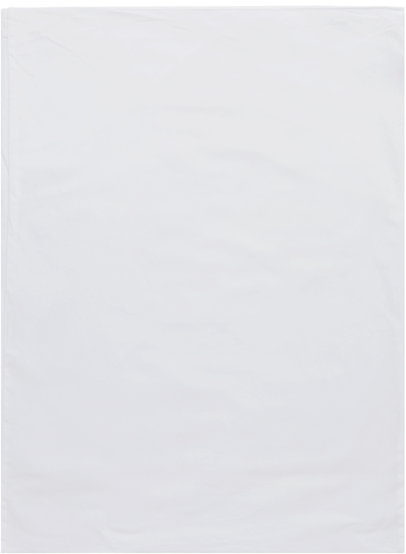 Tekla White Square Cotton Pillow Case Tekla Fabrics