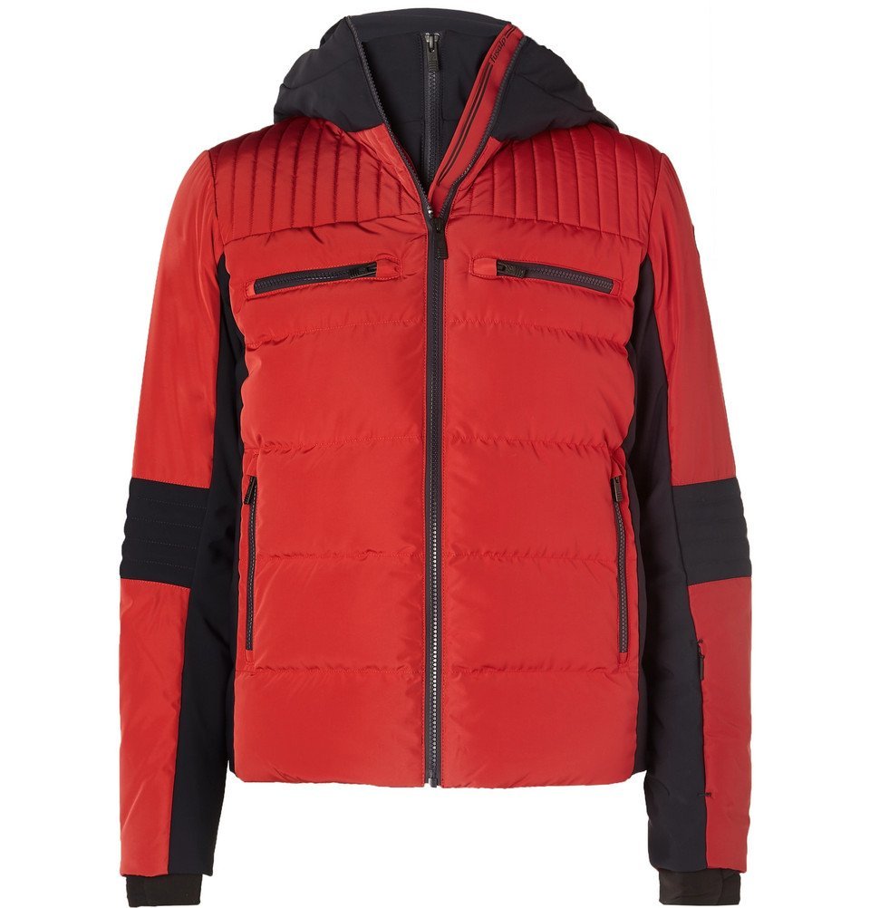 Fusalp - Altus Quilted Hooded Down Ski Jacket - Red Fusalp